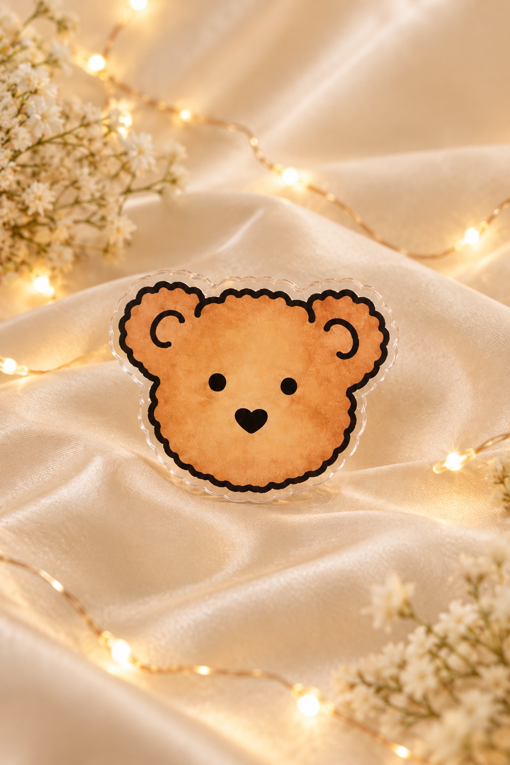 Rue Bear - Acrylic clip